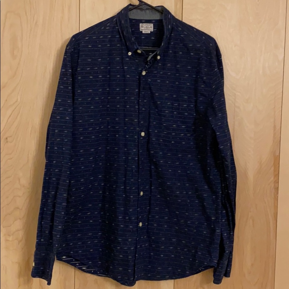 J Crew patterned button down